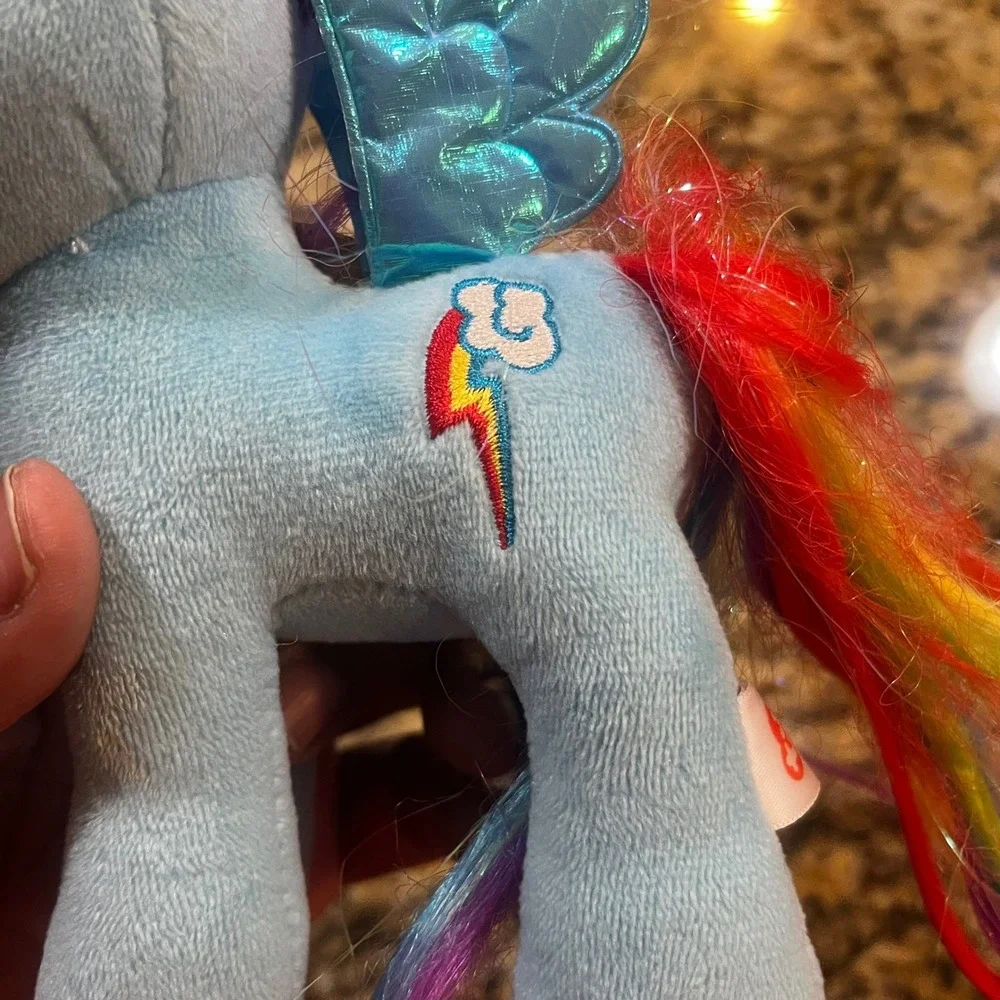 My Little‎ Pony Lot 4  Plush Rainbow Dash Izzy Moonbow Plush and Figures
